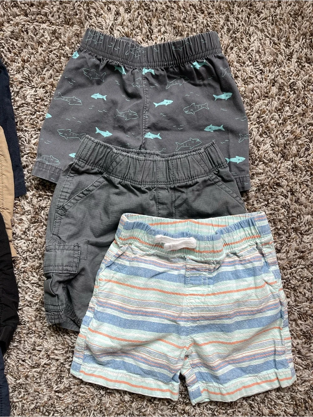 Bundle of 7 Toddler Boy Shorts (18 months)